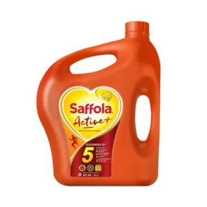 Saffola Active Plus Edible Oil (5Ltr)